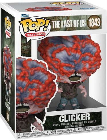 فانكو بوب! التلفاز: The Last of Us - Clicker - شخصية فينيل قابلة للتجميع - فكرة هدية - بضائع رسمية - ألعاب للأطفال والكبار - عشاق التلفزيون - شخصية نموذجية لهواة الجمع والعرض in Kuwait