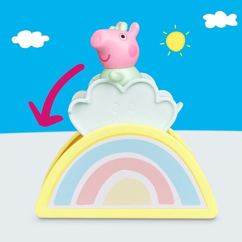 Peppa Pig Evie's Nursery Set with 1 Figure and 7 Accessories, Works with Peppa's Big Family House Playset, Preschool Toys for Girls and Boys 3+ in Saudi Arabia