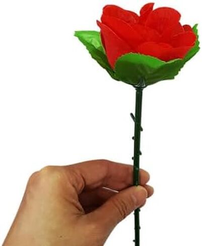 ظهور الوردة من الحرير - خدع سحرية لزهرة الورد الظاهرة القابلة للطي، وسيلة للتحايل السحرية لإنتاج الزهور المرئية in Kuwait