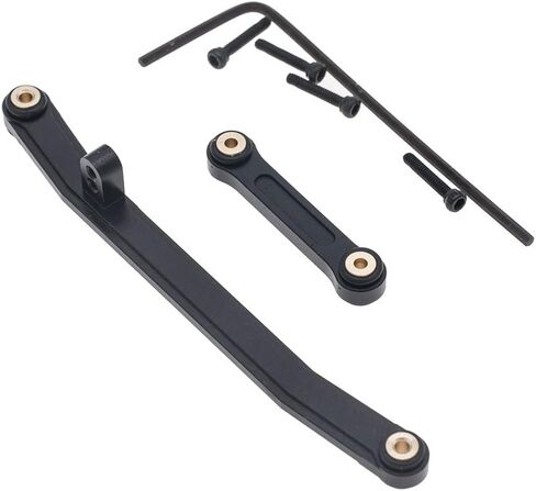 مجموعة وصلات التعليق وربطة عنق قضيب التوجيه لمحور 1/24 SCX24 C10 AXI00001 Wrangler JLU AXI00002 Bronco AXI00006 ترقيات سيارة الزاحف RC in Saudi Arabia