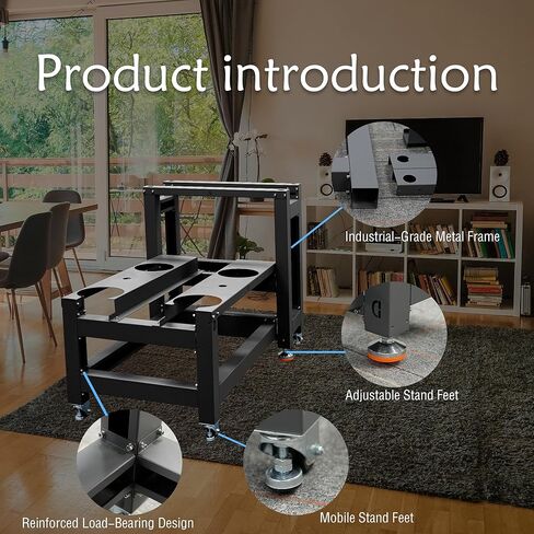 دعامة تثبيت الكل في واحد لطابعة Lancelot DTF ومسحوق شاكر - توفير المساحة، والتحكم في الاهتزاز، والتوافق مع الاستوديوهات الصغيرة/ورش العمل المنزلية، مصممة للمصممين وعشاق DTF in Kuwait