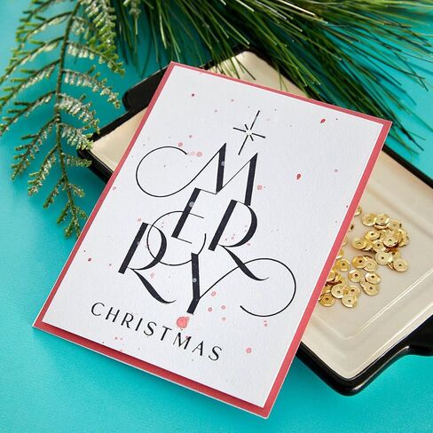 لوحة ضغط Spellbinders BP-056 أنيقة لعيد الميلاد المجيد من مجموعة BetterPress Christmas in Kuwait