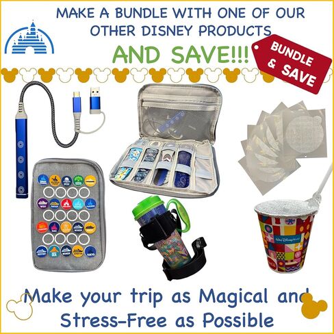 Kaizen Kreations Autograph book photo album Combo. Disney World Accessories for Trip to Disneyland or Disney Cruise Essentials in Saudi Arabia