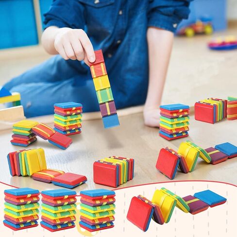 Jenaai 24 Pcs Jacob's Ladder Wooden Jacobs Ladder Fidget Finger Ladders for Nostalgia Memories Gift Puzzle Mind Teasers Increase Creativity in Saudi Arabia