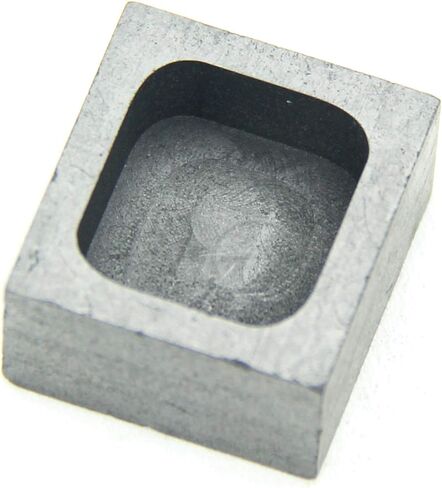 Graphite Ingot Mold, Melting Casting Mould, Silver Ingot, for Gold Silver Aluminum Copper Brass Zinc Plumbum and Alloy Metals,(24x22x12mm-25g Gold; 14g Silver) in Saudi Arabia