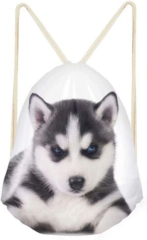 حقائب الشاطئ لهواة جمع مستحضرات التجميل على شكل كلب على شكل حيوانات، حقيبة ظهر برباط للفتيات، حقيبة سفر، حقيبة هدايا لعيد الميلاد in Kuwait