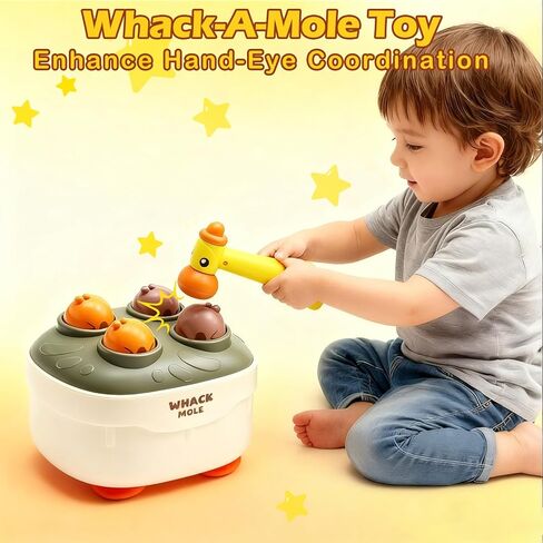 ألعاب سيارات اضغط وانطلق، مجموعة قطار للأطفال مع Whack-A-Mole، ودودة نقار الخشب، لعبة حصاد الجزر، شاحنات سباق السيارات لألعاب السفر للأطفال الصغار، هدية عيد ميلاد للأولاد والبنات in Kuwait