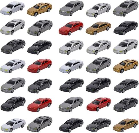 50pcs Scale Model Vehicle Car :87 Architecture Model Scenery in Saudi Arabia
