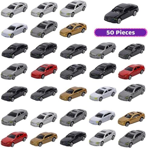 50pcs Scale Model Vehicle Car :87 Architecture Model Scenery in Saudi Arabia