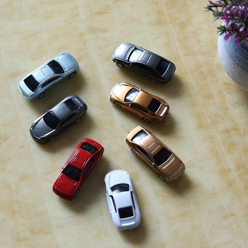 50pcs Scale Model Vehicle Car :87 Architecture Model Scenery in Saudi Arabia