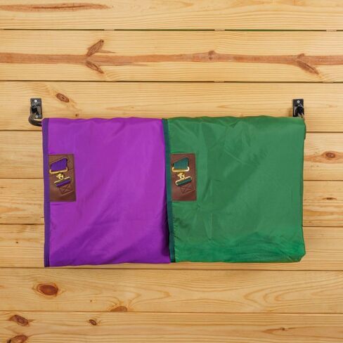 EASY-UP Lightweight Collapsible Horse Blanket Bar | Space-Saving Design | Durable & Sturdy | Easy Access to Blankets | 5-Year Warranty | Simple Installation in Saudi Arabia