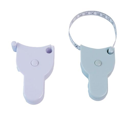 2pcs Body Tape Measure - 60 Inch Automatic Telescopic Tape Measure - Retractable Measuring Tape for Body: Waist, Hip, Bust, Arms in Saudi Arabia