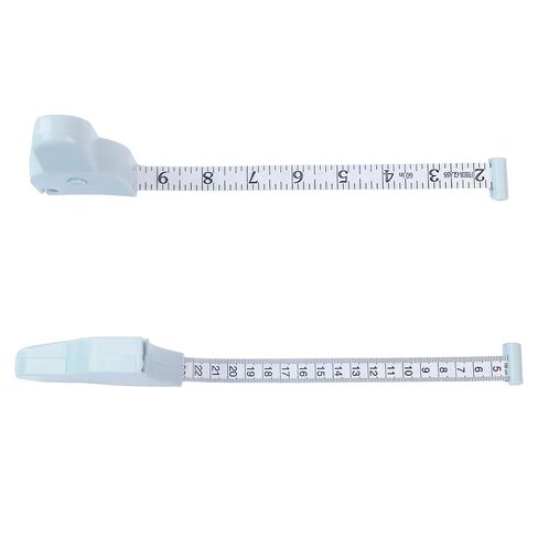 2pcs Body Tape Measure - 60 Inch Automatic Telescopic Tape Measure - Retractable Measuring Tape for Body: Waist, Hip, Bust, Arms in Saudi Arabia