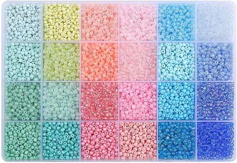 Bead Loom - Beading Kits, 11.6 Inch Beading Loom for Seed Beads, Bead Loom Kit for Adults, Rainbow Loom Bracelet Kit(Black Loom) in Saudi Arabia