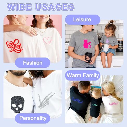 فينيل نقل حراري من البولي يوريثان الأحمر، 12 قطعة من صفائح HTV مقاس 12 × 10 بوصة - فينيل ناعم وقابل للتمدد، سهل القطع والأعشاب، متوافق مع Cricut & Silhouette - رائع لقمصان الرابع من يوليو والحرف الوطنية in Kuwait