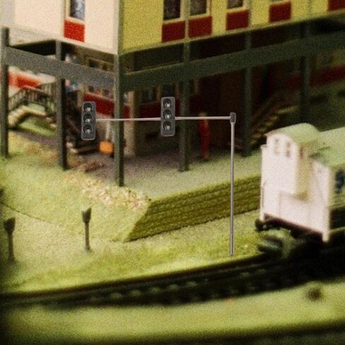 Generic 3 Signal Lights Model 5-6 Light 7cm HO OO Train Railway Architecture Diorama Street Layout 4# in Saudi Arabia