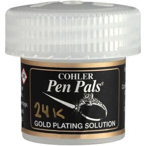 محلول طلاء القلم الذهبي عيار 24 قيراط من كوهلر، 1 أونصة. بواسطة صناعات كرون in Kuwait