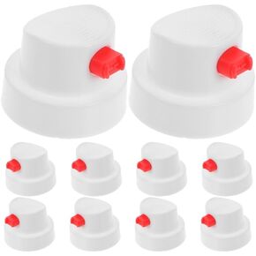 Angoily Spray Paint Trigger for Cans Adjustable Aerosol can Nozzle Replacement with Waterproof Button Fan Spray Head for Graffiti Art Touch-up and Diy Painting Accessories in Kuwait