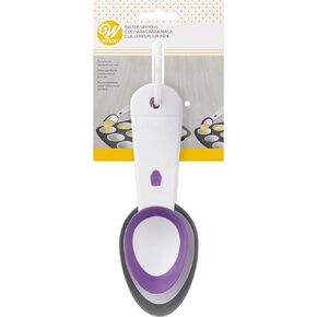 Wilton Cupcake Mixing Spoon Set 2: Dough Spoon, Always the amount of dough for standard and mini cupcakes and muffins, dishwasher safe, pack of 2 in Saudi Arabia