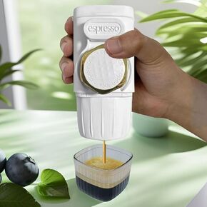Espresso Machine，Hand Press Espresso Machine Coffee Maker ，Compact Portable Coffee Maker，Manual Button-operated Italian Espresso Machine For Home, Travel, And Outdoor Use(A) in Saudi Arabia