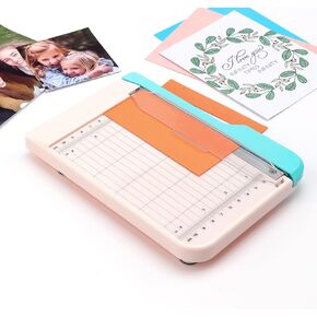 Guillotine Paper Trimmer, Mini Guillotine Paper Cutter, 6 inch Cut Length Accurate Trimming Guillotine Cutter for Coupons Paper Crafts Photos Cards Scrapbooking Office Home Supplies in Saudi Arabia