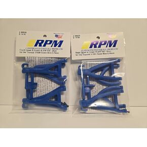 Generic 2 Pack RPM A ARMS أمامي وخلفي مجموعة زرقاء 80695 80605 1/16th Mini E-REVO Summit Slash VXL تتضمن قسيمة CHICAGOLAND RC in Kuwait