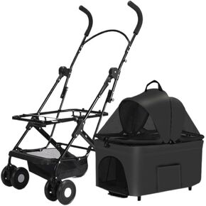 Pet Strollers Pet Cart Cat And Dog Small Dog Stroller Small Dog Cat Teddy Stroller Lightweight Pet Stroller For Outings Pet Stroller Medium(Blue) in Kuwait