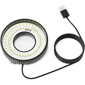 ضوء مجهر مستقطب صغير الحجم وخفيف الوزن مع 72 لمبة LED عالية السطوع تعمل بمنفذ USB لتطبيقات مختلفة in Saudi Arabia