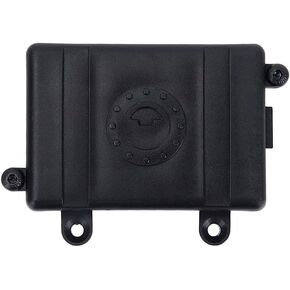 Alomejor Protective Receiver Box Exquisite Black Plastic, Durable Dust Scratch Protection for D110 Crawler Car Easy Installation Fit for/Axial SCX10 in Saudi Arabia