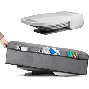 غطاء غبار YARWO متوافق مع مكبس الحرارة الاحترافي Cricut Autopress، غطاء غبار واقٍ مع جيوب ملحقة لآلة الضغط الحراري التلقائي، وحامل التحكم، والكابلات وأدوات DIY الأخرى، رمادي in Kuwait