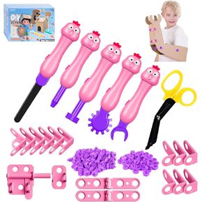 قاطعة الورق المقوى للأطفال - 122 قطعة من أدوات الورق المقوى الآمنة القابلة لإعادة الاستخدام للأطفال | ألعاب بناء تعليمية للأنشطة الصفية العائلية | هدايا عيد الميلاد لعيد الميلاد لعمر 5 6 7 8 9 سنوات للأولاد والبنات in Kuwait