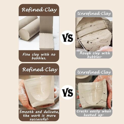 Banfluxion 220V Vacuum Pug Mill with Roller Conveyor, Stainless Steel Dual Shaft Clay Extruder & Mixer, 880 lb/h Capacity, 2.36" Outlet, w/Mud Table & Wheels for Professional Ceramics Studio in Kuwait