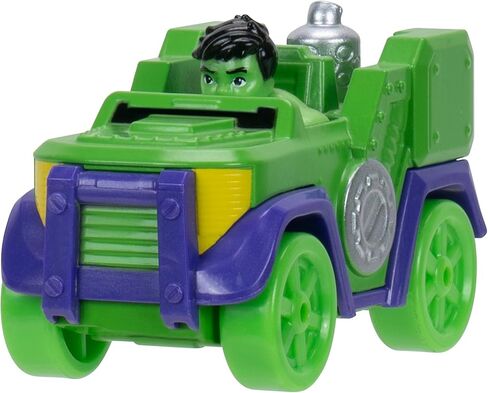 Spidey and His Super Friends SNF0309 Metal Vehicle Hulk, Toy from 3 Years in Saudi Arabia