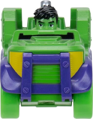 Spidey and His Super Friends SNF0309 Metal Vehicle Hulk, Toy from 3 Years in Saudi Arabia