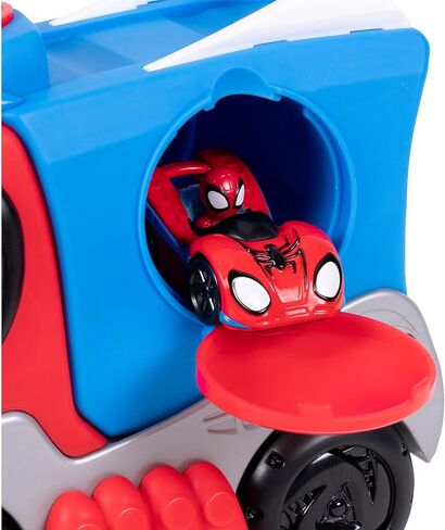Jazwares Marvel Spidey وأصدقاؤه المذهلون يتحولون إلى مضمار سباق هاولر - مركبة ومجموعة مسارات مقاس 9 بوصات مع معدن مذهل حصري in Saudi Arabia