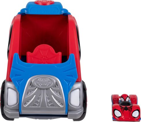 Jazwares Marvel Spidey وأصدقاؤه المذهلون يتحولون إلى مضمار سباق هاولر - مركبة ومجموعة مسارات مقاس 9 بوصات مع معدن مذهل حصري in Saudi Arabia