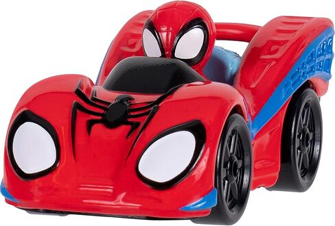 Jazwares Marvel Spidey وأصدقاؤه المذهلون يتحولون إلى مضمار سباق هاولر - مركبة ومجموعة مسارات مقاس 9 بوصات مع معدن مذهل حصري in Saudi Arabia