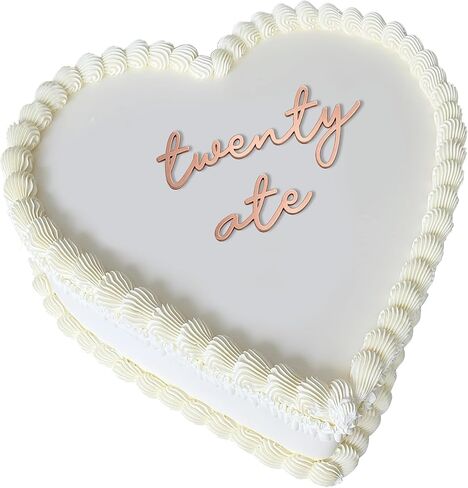 غلاف كعكة Twenty Ate - تزيين كعكة عيد الميلاد الثامن والعشرين من الأكريليك الذهبي، علامة مضحكة على شكل كعكة Twenty Eight، غطاء كعكة قابل لإعادة الاستخدام لمستلزمات الحفلات للرجال والنساء (Twenty ATE) in Saudi Arabia