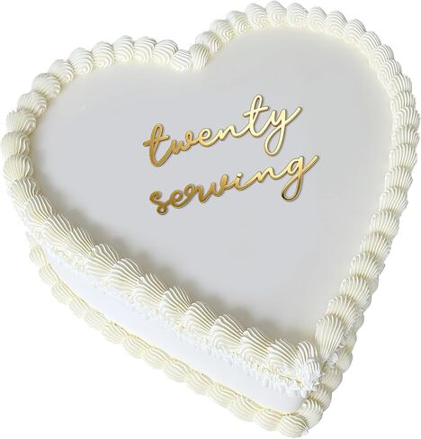 غلاف كعكة Twenty Ate - تزيين كعكة عيد الميلاد الثامن والعشرين من الأكريليك الذهبي، علامة مضحكة على شكل كعكة Twenty Eight، غطاء كعكة قابل لإعادة الاستخدام لمستلزمات الحفلات للرجال والنساء (Twenty ATE) in Saudi Arabia