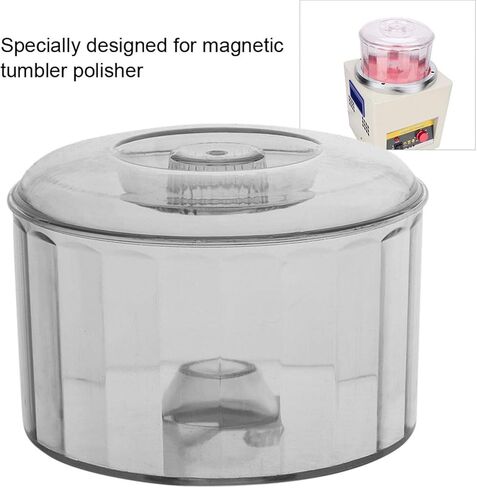Meiyya Polishing Drum Magnetic Tumbler Jewelry Polisher,Magnetic Polisher Barrel Polishing Barrel Drum for Magnetic Tumbler Polisher Hine Plastic for Magnetic Tumbler Polisher for Polishing Barrel in Saudi Arabia