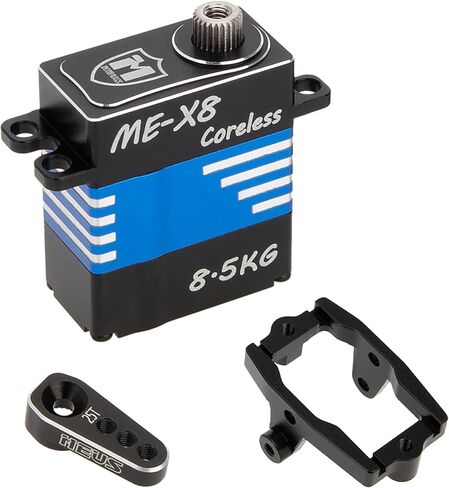 MEUS Racing Coreless TRX4M Servo مع حامل وقرن مؤازر لأجزاء ترقية الزاحف TRX4M 1/18 RC، فقط لإطار المخزون (12.5 كجم) in Saudi Arabia