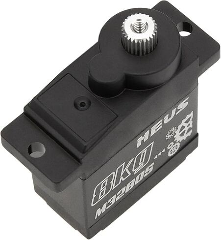 MEUS Racing Cored TRX4M Steering Servo with Lay Down Servo Mount and Servo Horn for TRX4M 1/18 RC Crawler Upgrades Parts, NOT for Stock Frame(M3280S) in Saudi Arabia