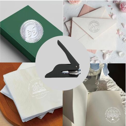 ختم مكتبة مزخرف كتاب شخصي، ختم مزخرف مخصص لشعار الزفاف بالأحرف الأولى عنوان الأزهار المحمولة البومة التنين القط المزخرف ختم (مزخرف الكتاب) in Kuwait