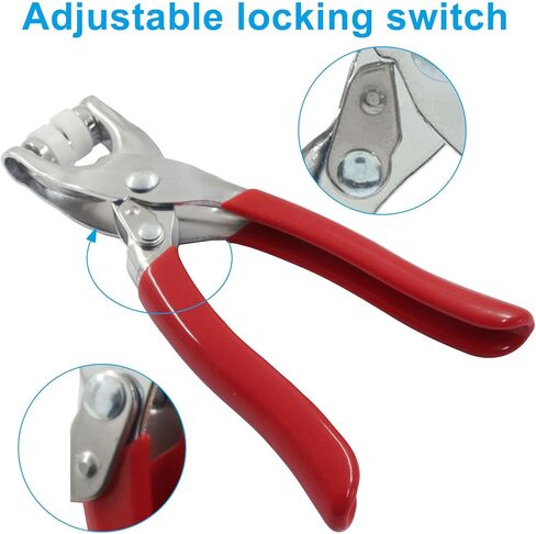 1 PCS Metal Snaps Buttons Plier - Heavy Duty Snap Fastener Tool for DIY Fabric Sewing, Leather Craft & Home Repairs in Saudi Arabia