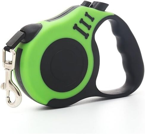 Retractable Dog Leash 16.5FT Multi-Functional Comfortable Pet Handle Rope Strong Heavy Duty Leashes for Pet Training Walking (Gray,5M/16.5FT) in Saudi Arabia
