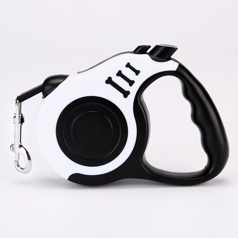 Retractable Dog Leash 16.5FT Multi-Functional Comfortable Pet Handle Rope Strong Heavy Duty Leashes for Pet Training Walking (Gray,5M/16.5FT) in Saudi Arabia