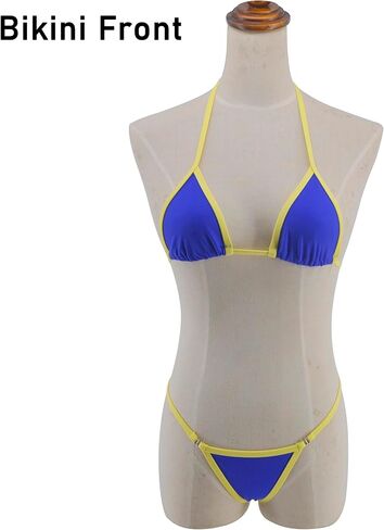 SHERRYLO Crystal Micro Bikini with Triangle Top Extreme G String Thong Bikinis Sexy Tiny Swimsuit for Women Exotic Microkini in Saudi Arabia