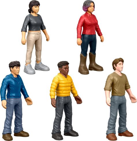 مجموعة مجسمات صغيرة حصرية من Mattel Jurassic Park MINIS Chaos Theory مكونة من 20 قطعة in Kuwait