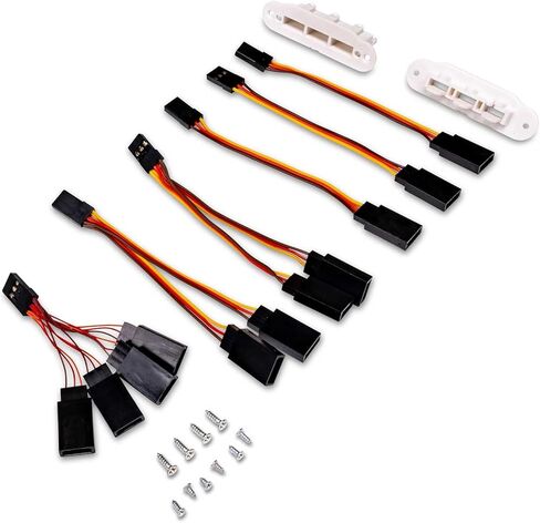 E-flite Hands-Free mounts with servo Extensions Habu 80 EFL-1432 in Saudi Arabia