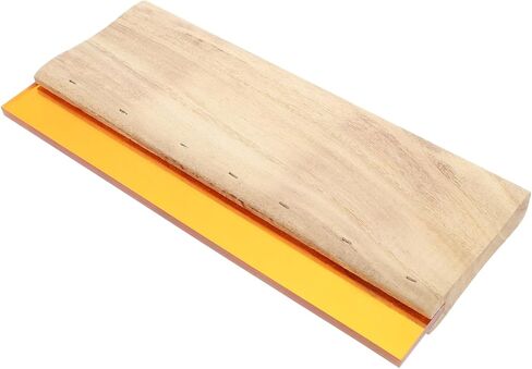Homoyoyo Wooden Ink Scraper Squeegee for Screen Printing Rubber and Wood Material Shirts Bags Posters and Textile Applications in Saudi Arabia